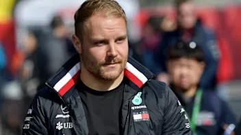 CIRCUIT DE BARCELONA-CATALUNYA, SPAIN - FEBRUARY 21: Valtteri Bottas, Mercedes AMG F1 during the