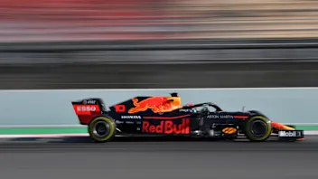 CIRCUIT DE BARCELONA-CATALUNYA, SPAIN - FEBRUARY 21: Pierre Gasly, Red Bull Racing RB15 during the
