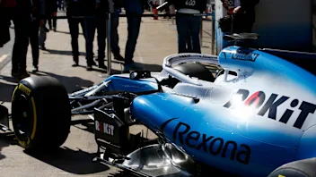 CIRCUIT DE BARCELONA-CATALUNYA, SPAIN - FEBRUARY 18: The new Williams FW42 during the Barcelona