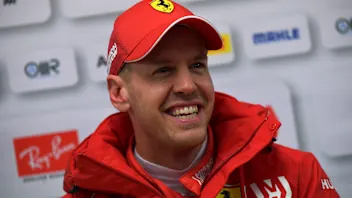 CIRCUIT DE BARCELONA-CATALUNYA, SPAIN - FEBRUARY 18: Sebastian Vettel, Ferrari during the Barcelona