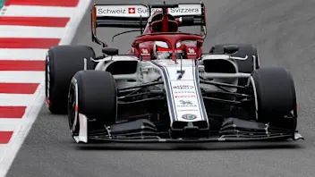 CIRCUIT DE BARCELONA-CATALUNYA, SPAIN - FEBRUARY 20: Kimi Raikkonen, Alfa Romeo Racing C38 during