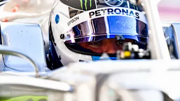 CIRCUIT DE BARCELONA-CATALUNYA, SPAIN - MAY 14: Valtteri Bottas, Mercedes AMG W10 during the