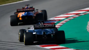 CIRCUIT DE BARCELONA-CATALUNYA, SPAIN - FEBRUARY 26: Kevin Magnussen, Haas F1 Team VF-19 during the