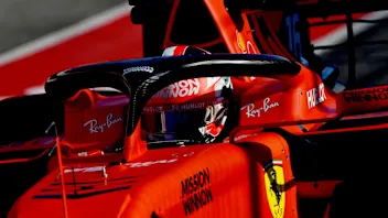 CIRCUIT DE BARCELONA-CATALUNYA, SPAIN - FEBRUARY 28: Charles Leclerc, Ferrari SF90 during the