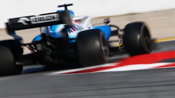 CIRCUIT DE BARCELONA-CATALUNYA, SPAIN - FEBRUARY 27: Robert Kubica, Williams FW42 during the
