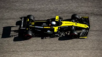 AUSTIN, TEXAS - NOVEMBER 01: Daniel Ricciardo of Australia driving the (3) Renault Sport Formula