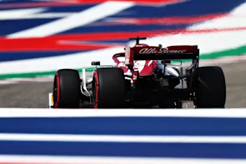 AUSTIN, TEXAS - NOVEMBER 02: Kimi Raikkonen of Finland driving the (7) Alfa Romeo Racing C38