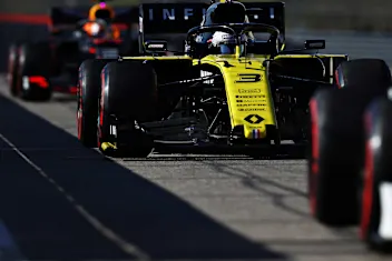 AUSTIN, TEXAS - NOVEMBER 02: Daniel Ricciardo of Australia driving the (3) Renault Sport Formula