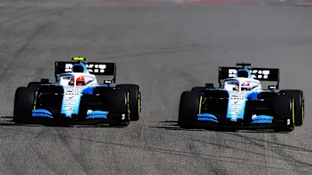 AUSTIN, TEXAS - NOVEMBER 03: George Russell of Great Britain driving the (63) Rokit Williams Racing