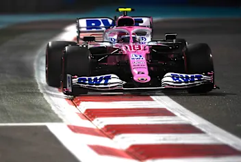 ABU DHABI, UNITED ARAB EMIRATES - DECEMBER 12: Lance Stroll of Canada driving the (18) Racing Point