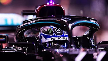 ABU DHABI, UNITED ARAB EMIRATES - DECEMBER 12: Second place qualifier Valtteri Bottas of Finland