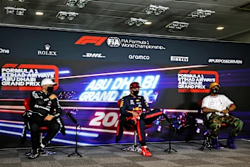 ABU DHABI, UNITED ARAB EMIRATES - DECEMBER 12: Second placed qualifier Valtteri Bottas of Finland