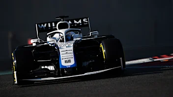 ABU DHABI, UNITED ARAB EMIRATES - DECEMBER 15: Jack Aitken of Great Britain driving the Williams