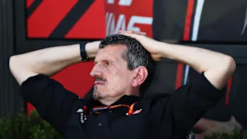 MELBOURNE, AUSTRALIA - MARCH 12: Haas F1 Team Principal Guenther Steiner looks on in the Paddock