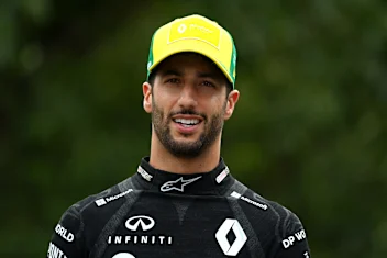 MELBOURNE, AUSTRALIA - MARCH 12: Daniel Ricciardo of Australia and Renault Sport F1 looks on in the
