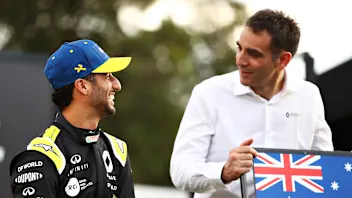 MELBOURNE, AUSTRALIA - MARCH 11: Daniel Ricciardo of Australia and Renault Sport F1 and Renault