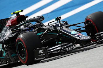 SPIELBERG, AUSTRIA - JULY 03: Valtteri Bottas of Finland driving the (77) Mercedes AMG Petronas F1