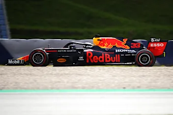 SPIELBERG, AUSTRIA - JULY 03: Max Verstappen of the Netherlands driving the (33) Aston Martin Red