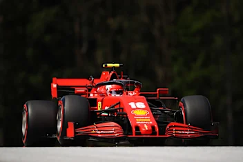 SPIELBERG, AUSTRIA - JULY 04: Charles Leclerc of Monaco driving the (16) Scuderia Ferrari SF1000 on