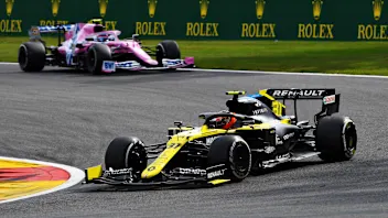 SPA, BELGIUM - AUGUST 30: Esteban Ocon of France driving the (31) Renault Sport Formula One Team