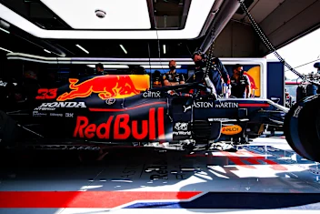 IMOLA, ITALY - OCTOBER 31: Max Verstappen of Netherlands and Red Bull Racing prepares to drive in