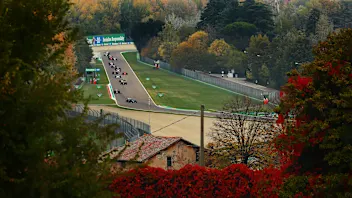 IMOLA, ITALY - NOVEMBER 01: Valtteri Bottas of Finland driving the (77) Mercedes AMG Petronas F1