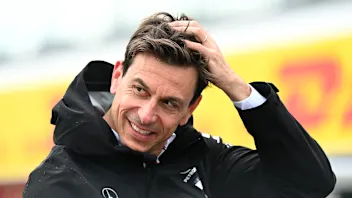 BUDAPEST, HUNGARY - JULY 19: Mercedes GP Executive Director Toto Wolff smiles in parc ferme during