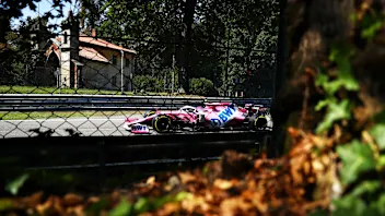MONZA, ITALY - SEPTEMBER 04: Lance Stroll of Canada driving the (18) Racing Point RP20 Mercedes