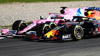 MONZA, ITALY - SEPTEMBER 06: Max Verstappen of the Netherlands driving the (33) Aston Martin Red