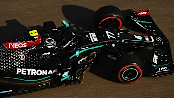 SOCHI, RUSSIA - SEPTEMBER 25: Valtteri Bottas of Finland driving the (77) Mercedes AMG Petronas F1