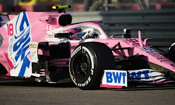 SOCHI, RUSSIA - SEPTEMBER 25: Lance Stroll of Canada driving the (18) Racing Point RP20 Mercedes on
