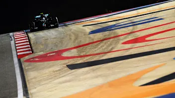 BAHRAIN, BAHRAIN - DECEMBER 04: Valtteri Bottas of Finland driving the (77) Mercedes AMG Petronas