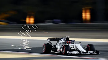 BAHRAIN, BAHRAIN - DECEMBER 05: Daniil Kvyat of Russia driving the (26) Scuderia AlphaTauri AT01