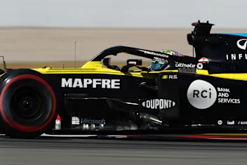 BARCELONA, SPAIN - AUGUST 14: Daniel Ricciardo of Australia driving the (3) Renault Sport Formula