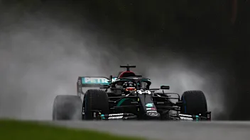 SPIELBERG, AUSTRIA - JULY 11: Lewis Hamilton of Great Britain driving the (44) Mercedes AMG