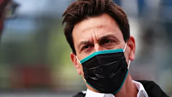 SPIELBERG, AUSTRIA - JULY 12: Mercedes GP Executive Director Toto Wolff looks on at parc ferme