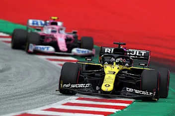 SPIELBERG, AUSTRIA - JULY 12: Daniel Ricciardo of Australia driving the (3) Renault Sport Formula