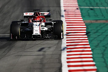BARCELONA, SPAIN - FEBRUARY 26: Robert Kubica of Poland driving the (88) Alfa Romeo Racing C39