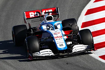 BARCELONA, SPAIN - FEBRUARY 27: Nicholas Latifi of Canada driving the (6) Rokit Williams Racing