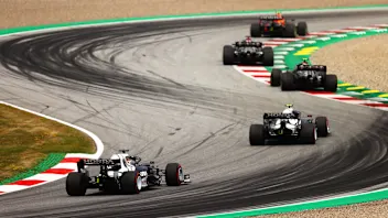 SPIELBERG, AUSTRIA - JULY 04: Pierre Gasly of France driving the (10) Scuderia AlphaTauri AT02