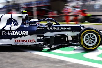 LE CASTELLET, FRANCE - JUNE 18: Pierre Gasly of France driving the (10) Scuderia AlphaTauri AT02