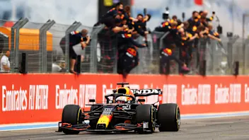 LE CASTELLET, FRANCE - JUNE 20: Max Verstappen of the Netherlands driving the (33) Red Bull Racing