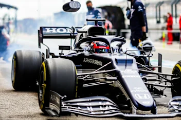 PORTIMAO, PORTUGAL - MAY 01: Yuki Tsunoda of Scuderia AlphaTauri and Japan  during final practice