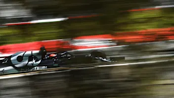 BARCELONA, SPAIN - MAY 07: Yuki Tsunoda of Japan driving the (22) Scuderia AlphaTauri AT02 Honda