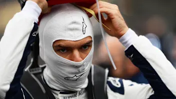 ISTANBUL, TURKEY - OCTOBER 10: Pierre Gasly of France and Scuderia AlphaTauri prepares to drive on