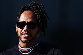 ISTANBUL, TURKEY - OCTOBER 07: Lewis Hamilton of Great Britain and Mercedes GP looks on in the