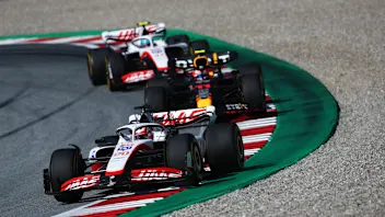 SPIELBERG, AUSTRIA - JULY 09: Kevin Magnussen of Denmark driving the (20) Haas F1 VF-22 Ferrari