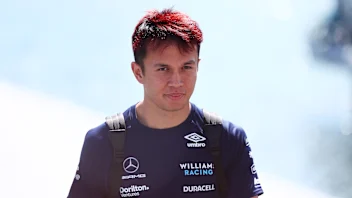 MONTREAL, QUEBEC - JUNE 17: Alexander Albon of Thailand and Williams walks in the Paddock prior to