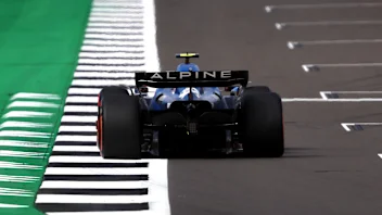 NORTHAMPTON, ENGLAND - JULY 01: Esteban Ocon of France driving the (31) Alpine F1 A522 Renault