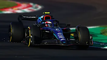 MONZA, ITALY - SEPTEMBER 09: Nicholas Latifi of Canada driving the (6) Williams FW44 Mercedes on